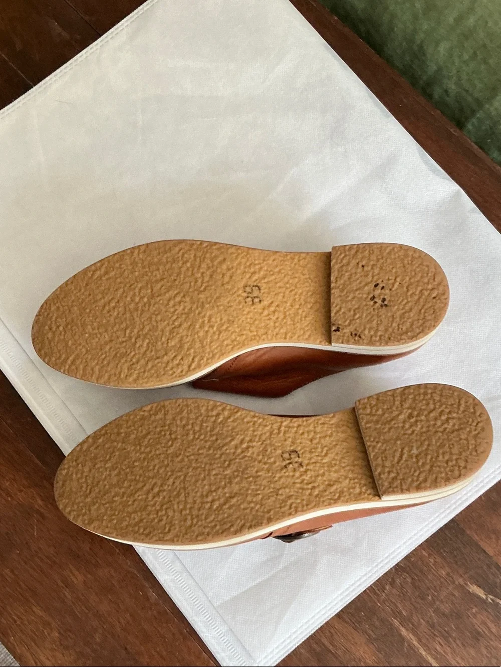 Women’s Brown Leather Buckle Loafers – Casual Everyday Flats